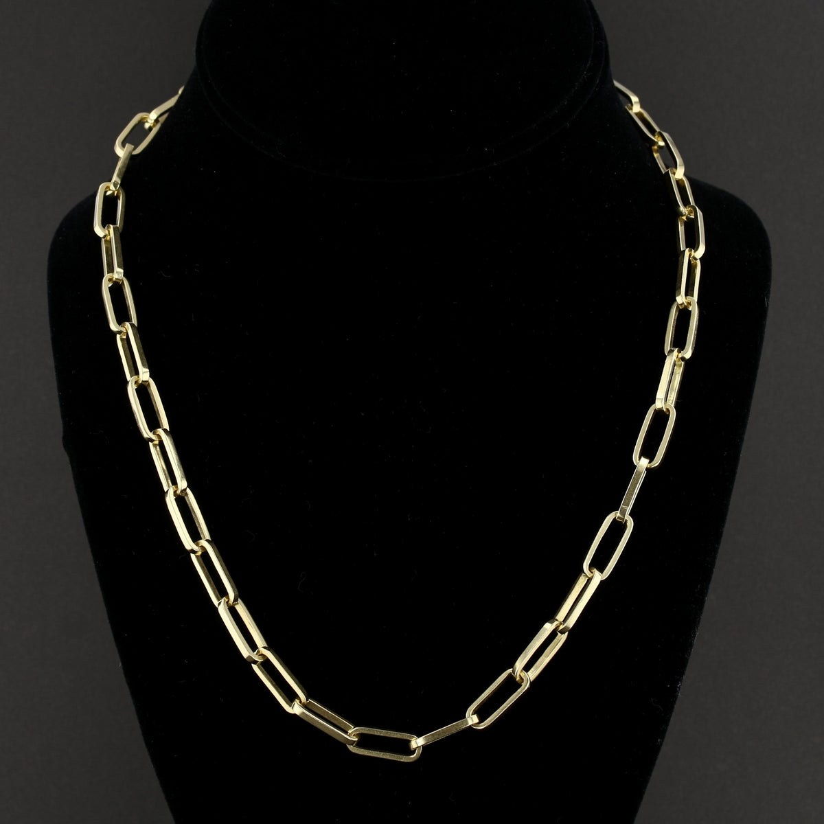 19.5" Paper Clip Necklace   893487