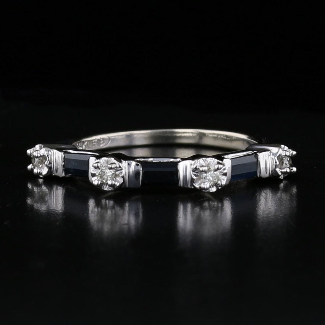 Sapphire Diamond Band   893509