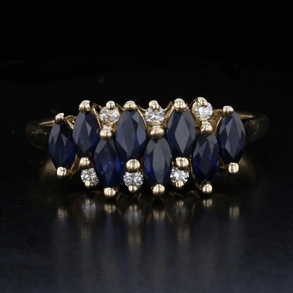 Sapphire Diamond Ring   893528