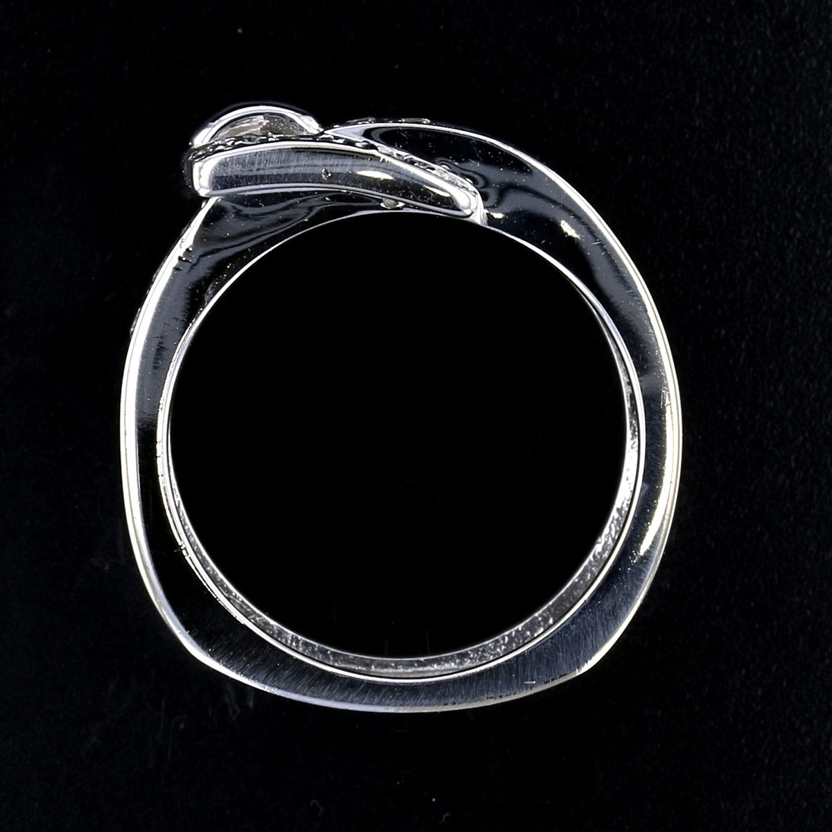 Belt Buckle Diamond Ring   893539
