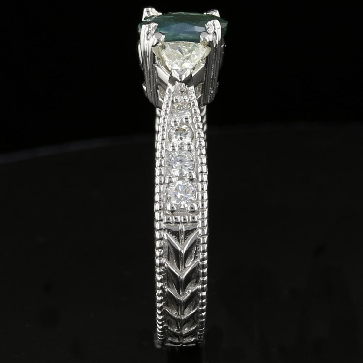 Alexandrite Diamond GIA Ring