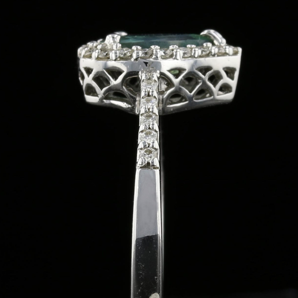 Alexandrite Diamond GIA Ring