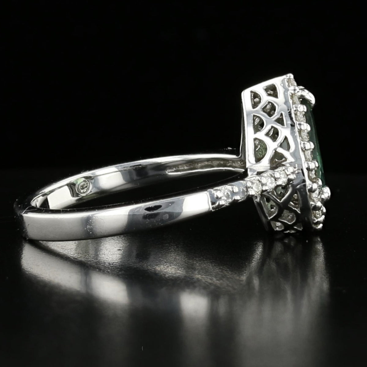 Alexandrite Diamond GIA Ring