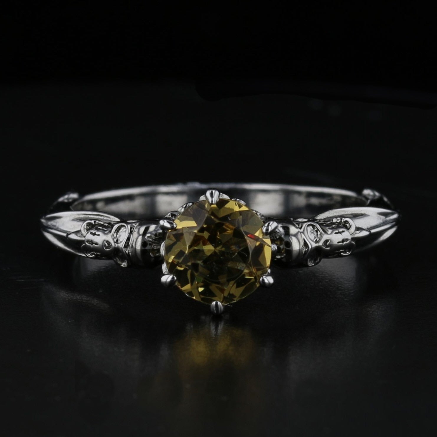 VooDooStone Skulls Ring - David's Antiques & Jewelry