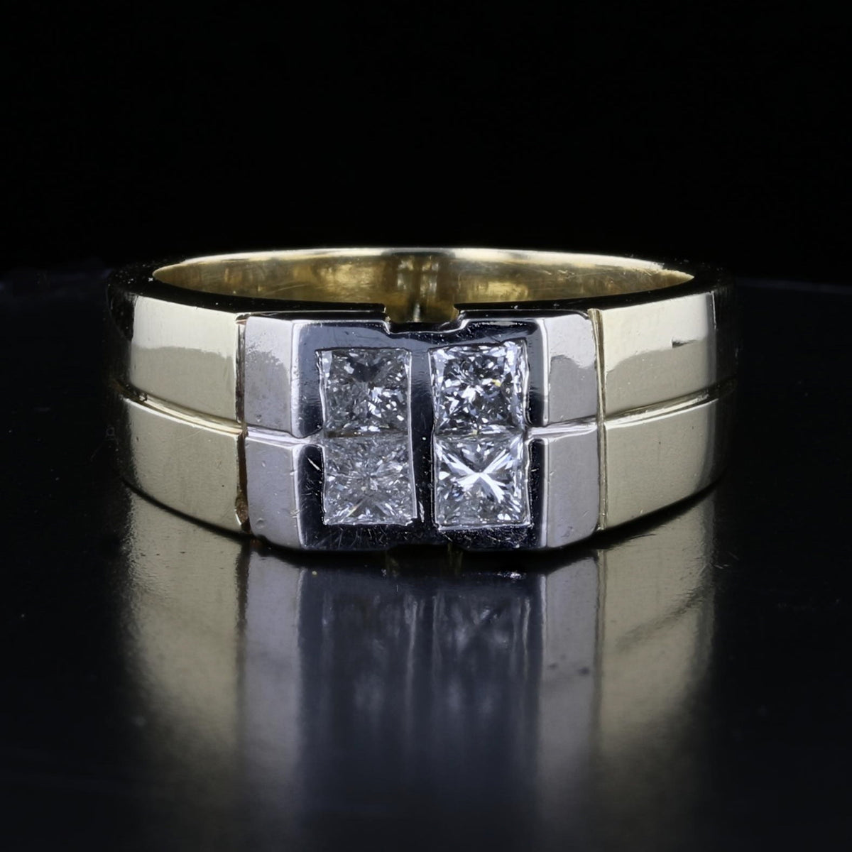 Diamond Ring sz 9.5   893599