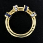 Vintage Sapphire and Diamond Ring - David's Antiques & Jewelry