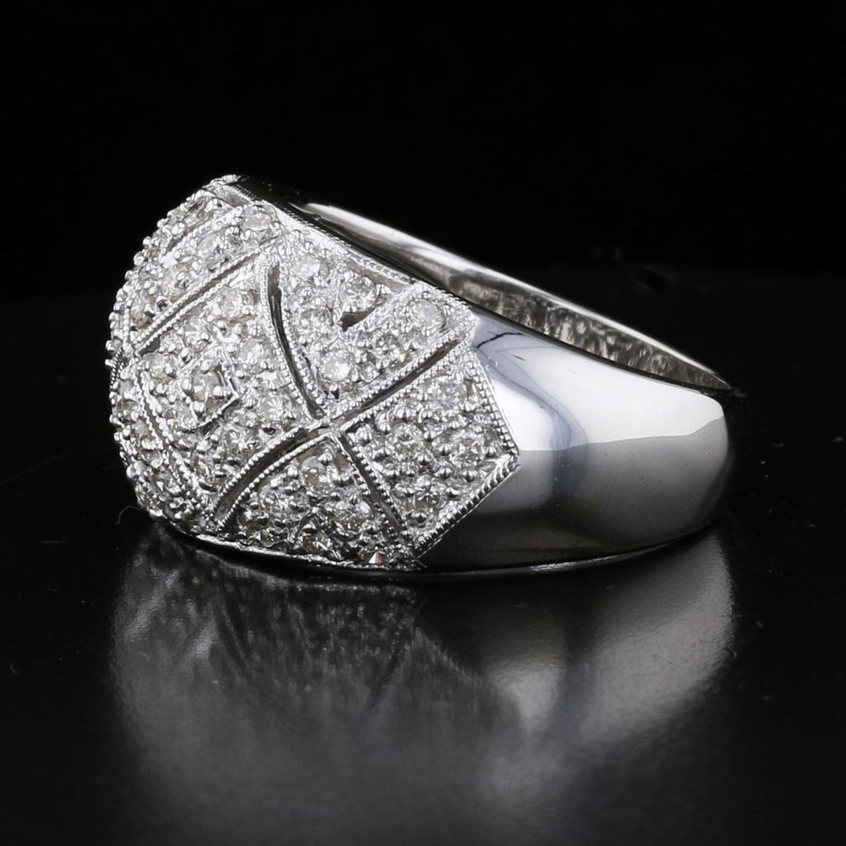 Vintage Diamond Dome Ring