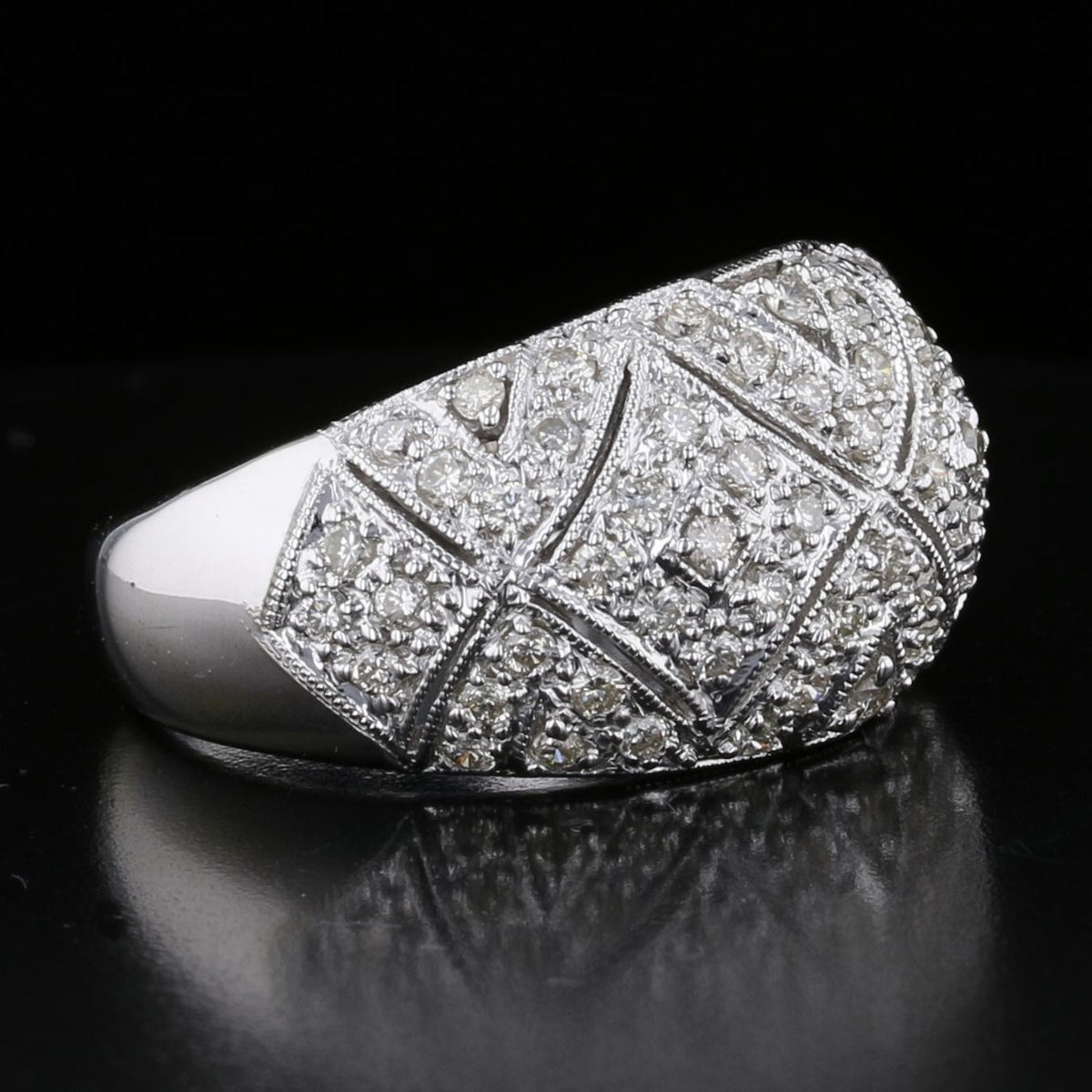 Vintage Diamond Dome Ring