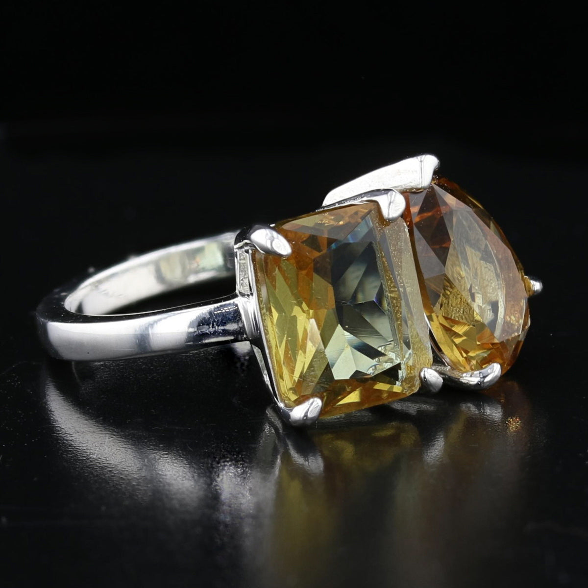 Toi et Moi VooDooStone Ring