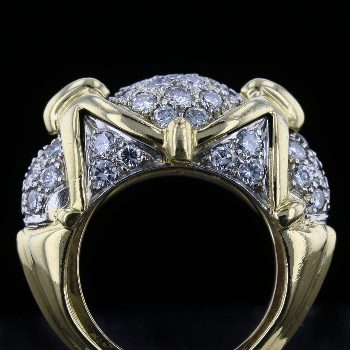 Vintage Diamond Pave Ring