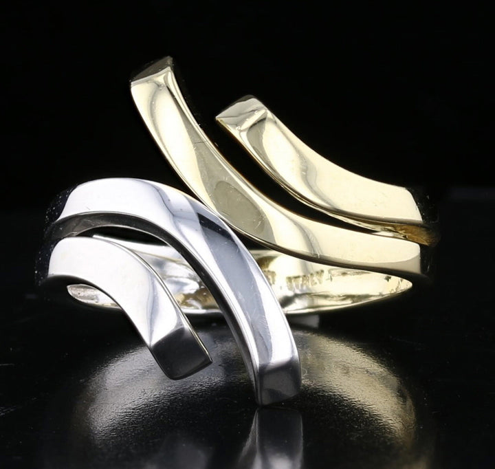2 Tone Gold Ring