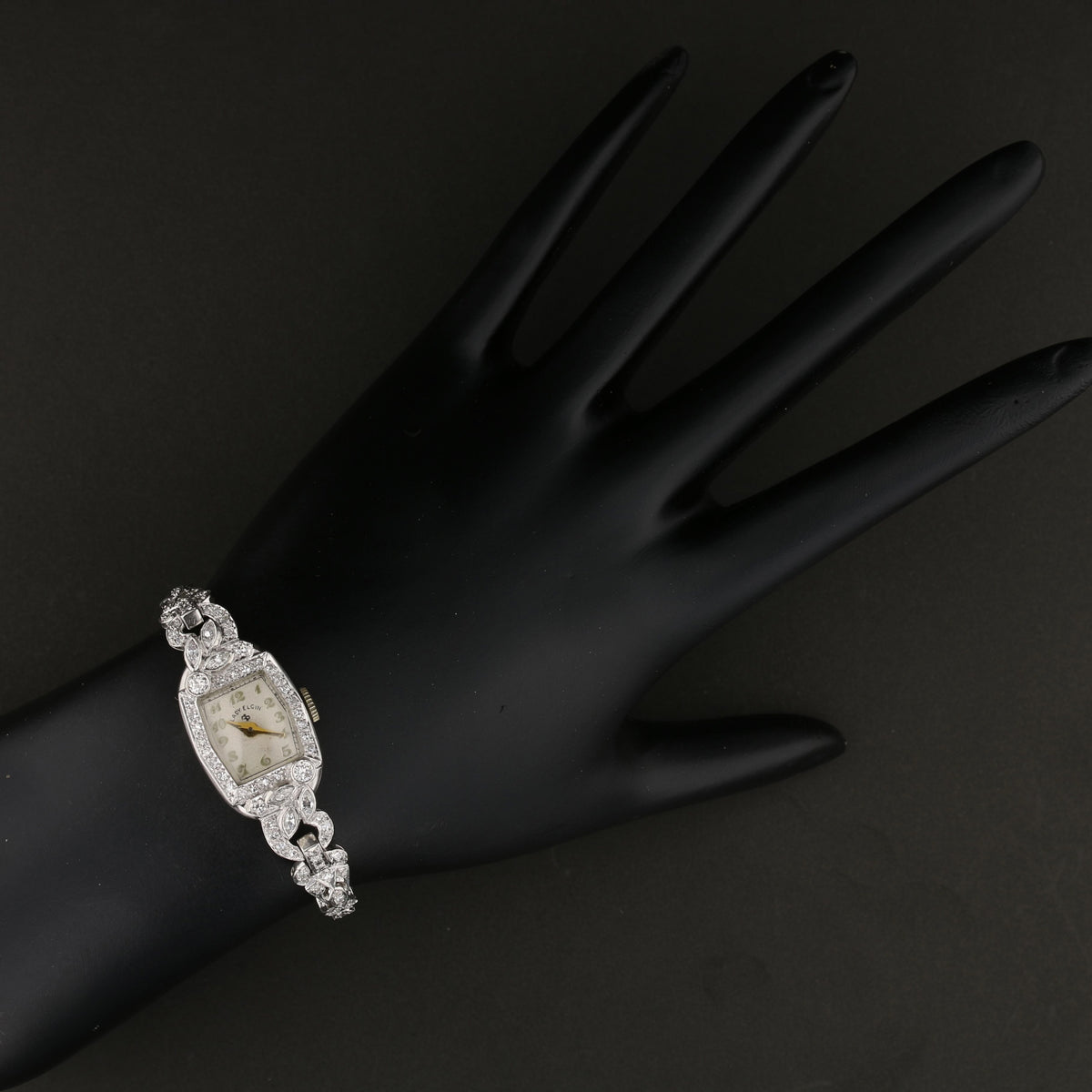 C1920 Lady Elgin Diamond Watch - serviced Nov/2024   893867