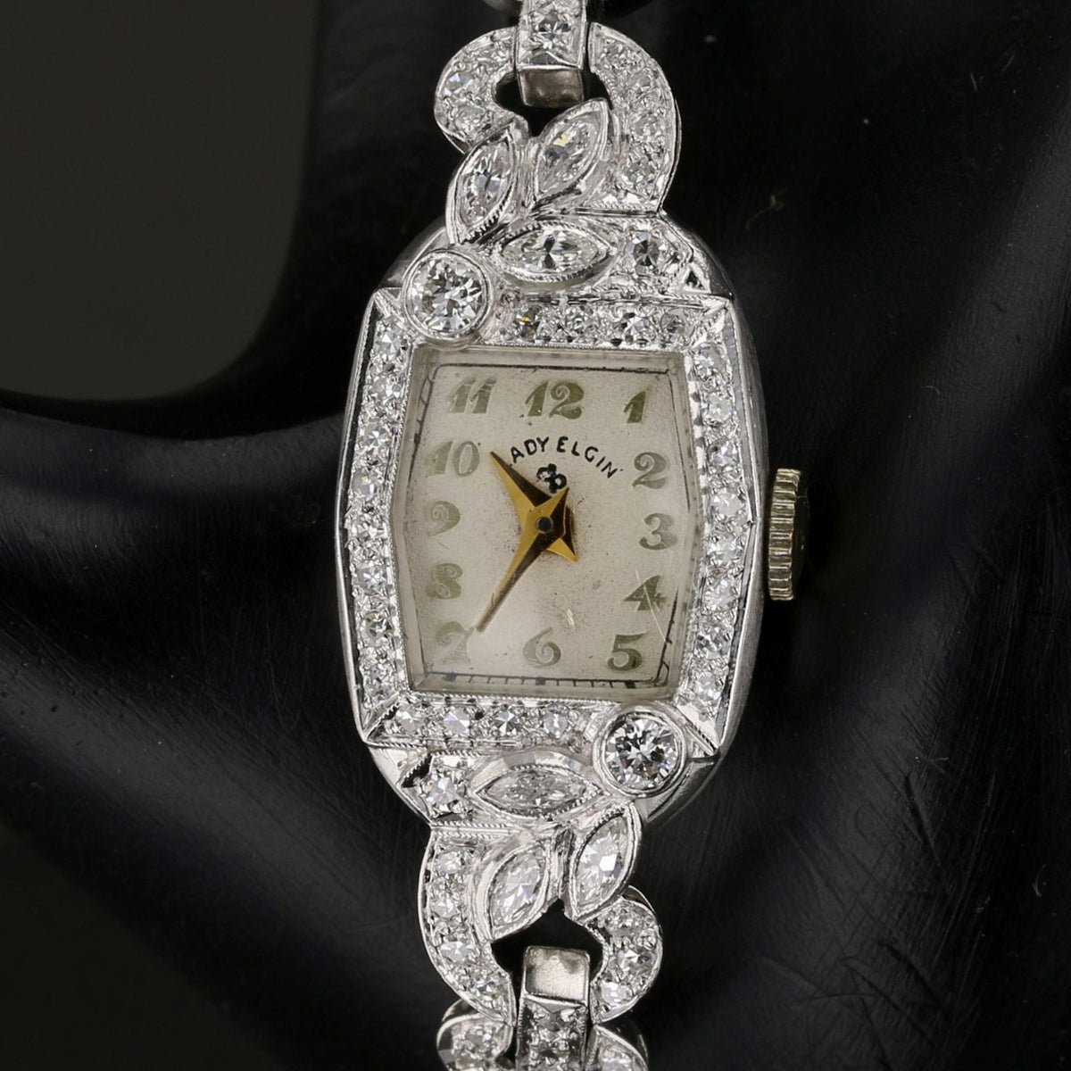 C1920 Lady Elgin Diamond Watch - serviced Nov/2024   893867