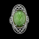 VooDooStone Filigree Ring - David's Antiques & Jewelry
