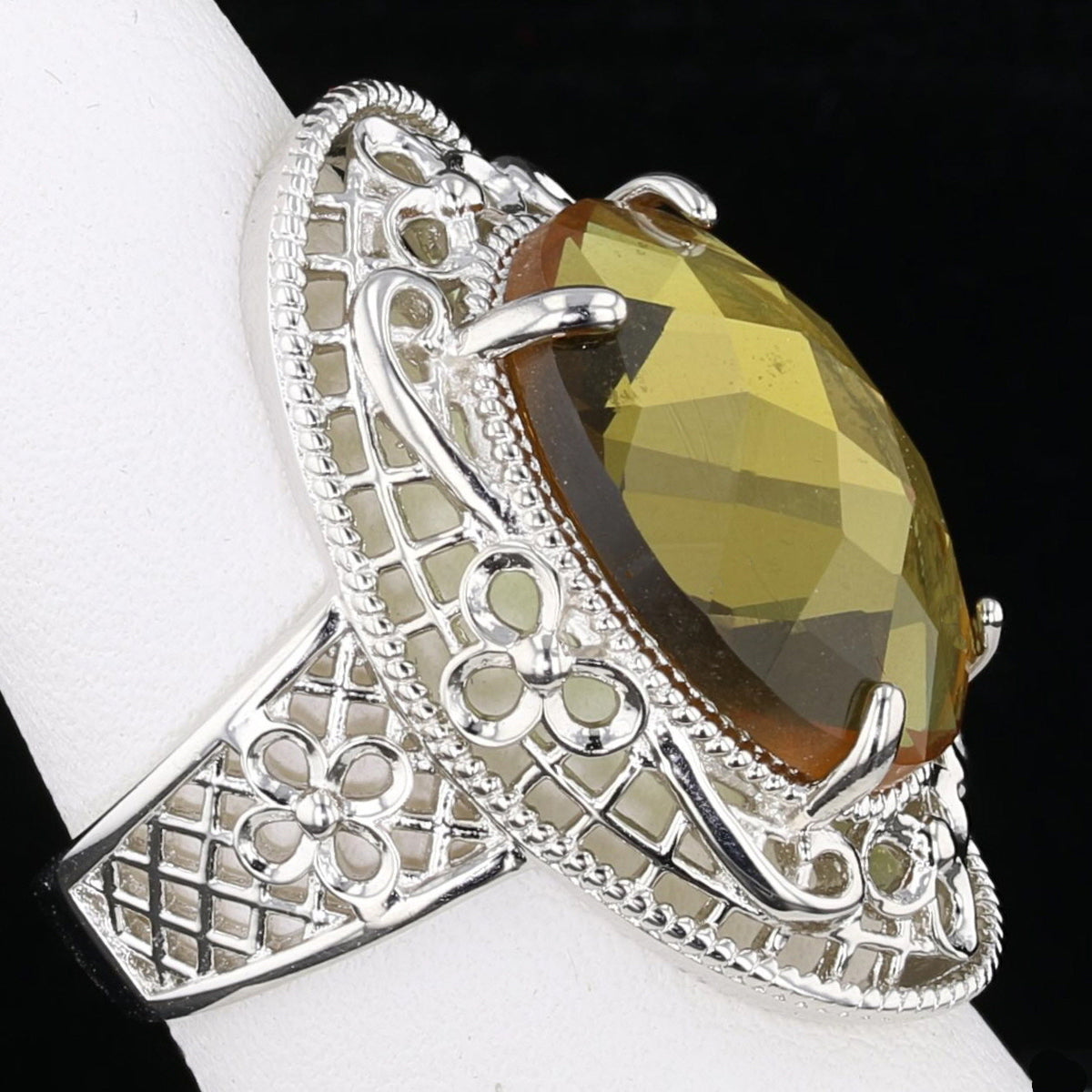VooDooStone Filigree Ring