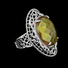 VooDooStone Filigree Ring - David's Antiques & Jewelry