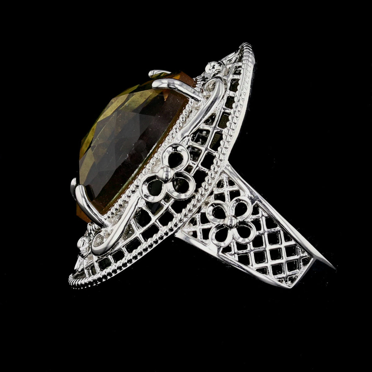 VooDooStone Filigree Ring