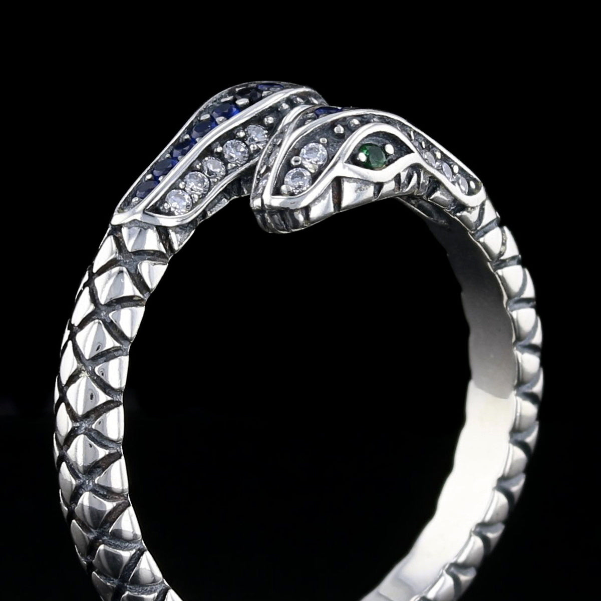 Double Headed Snake Ring