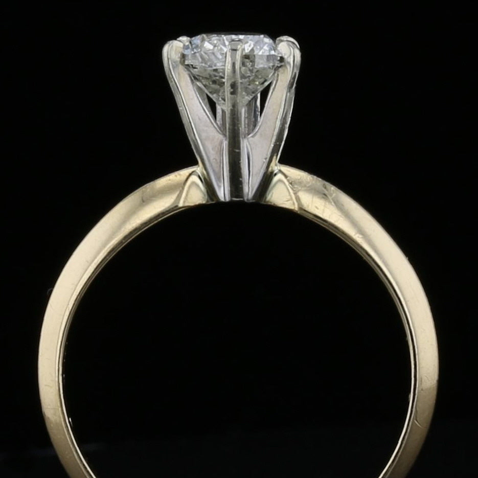 Solitaire Pear Shape Diamond Ring