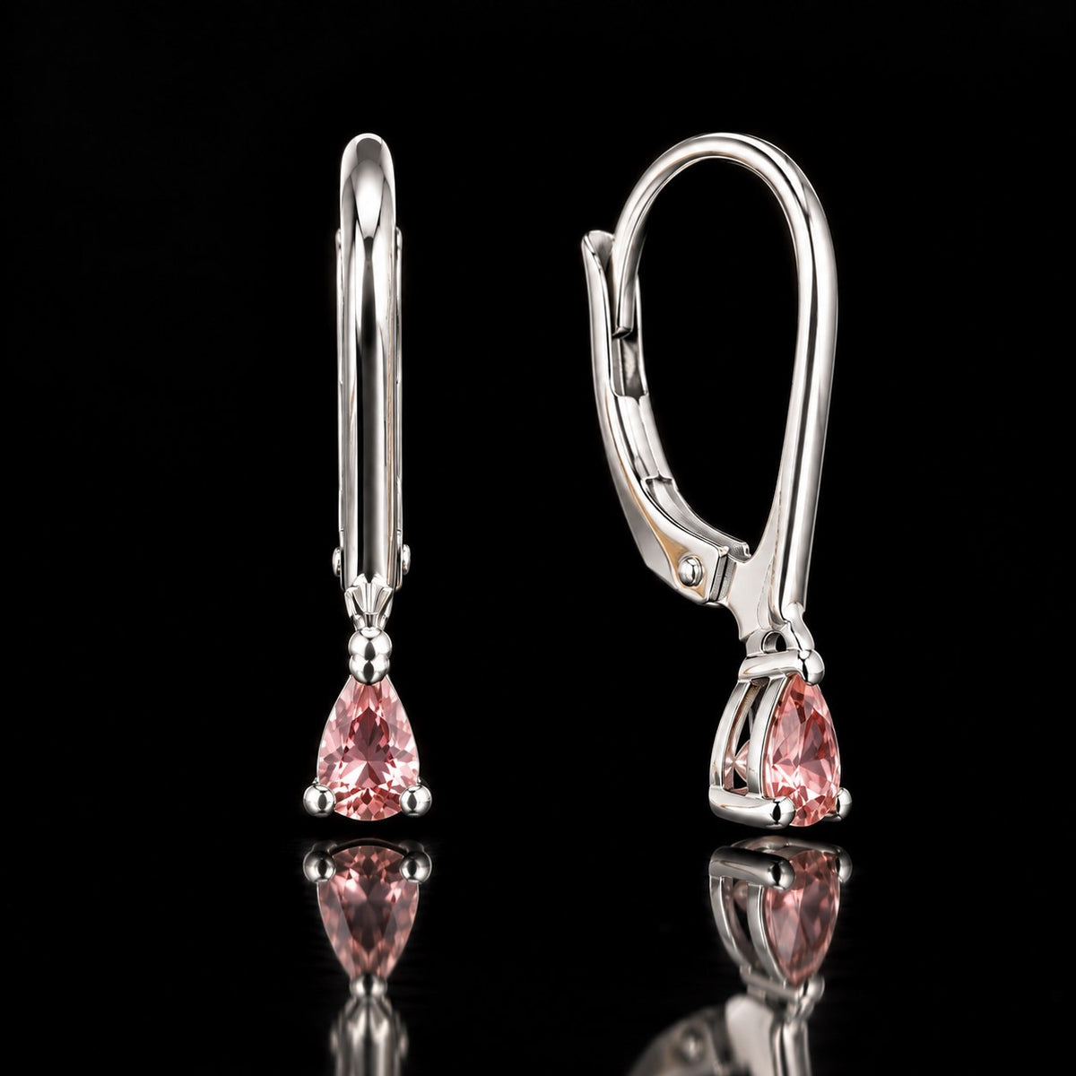 The same VooDooStone earrings under different light, second color. Item 894767.