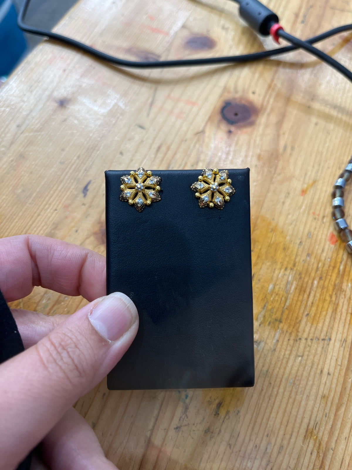 Flower Earrings for Lana