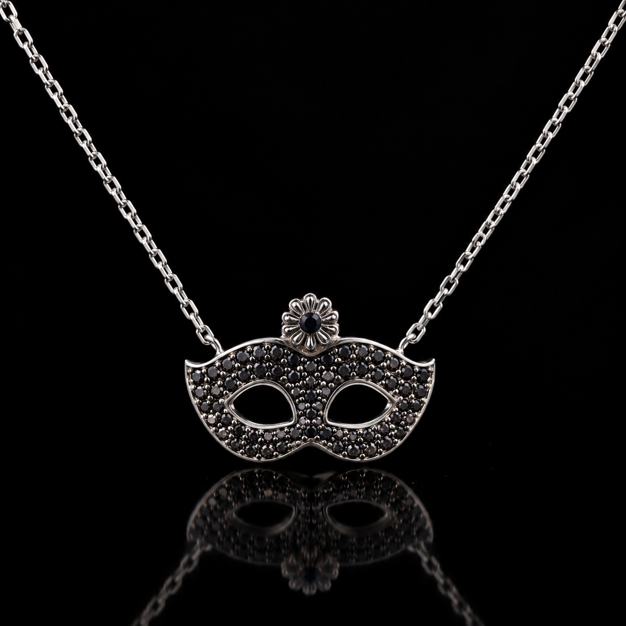 MardiGras Mask Necklace – David's Antiques & Jewelry