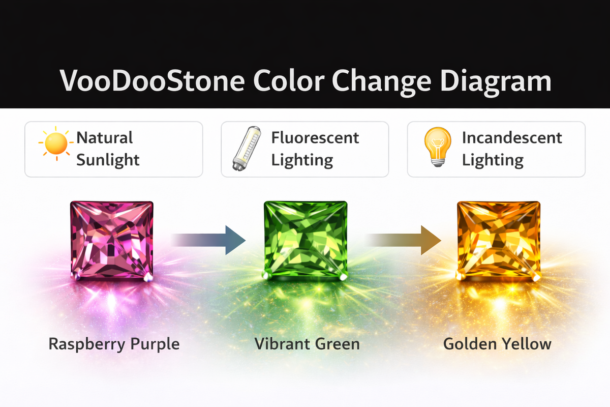 Toi et Moi VooDooStone Ring