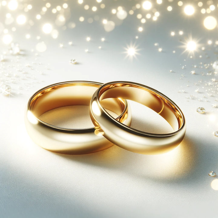 David's Collection of Timeless Gold Wedding Bands