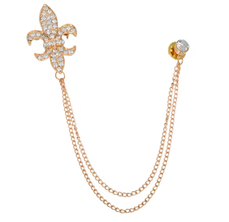Fleur De Lis Lapel Pin