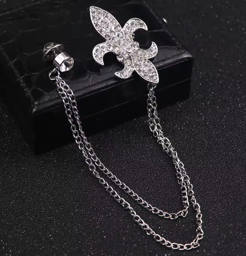 Fleur De Lis Lapel Pin