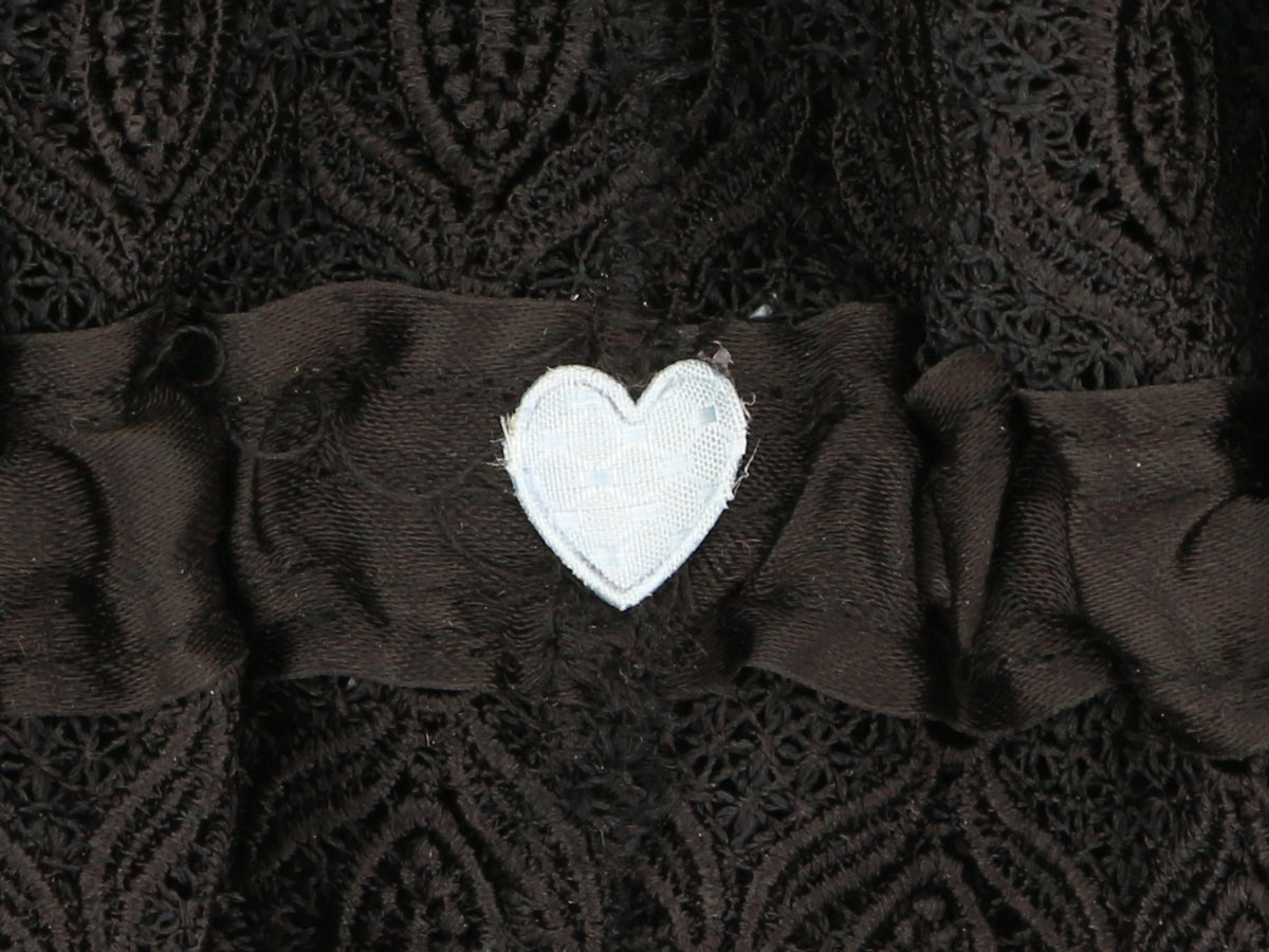 Sexy Black Belle de Nuit Lace Garter