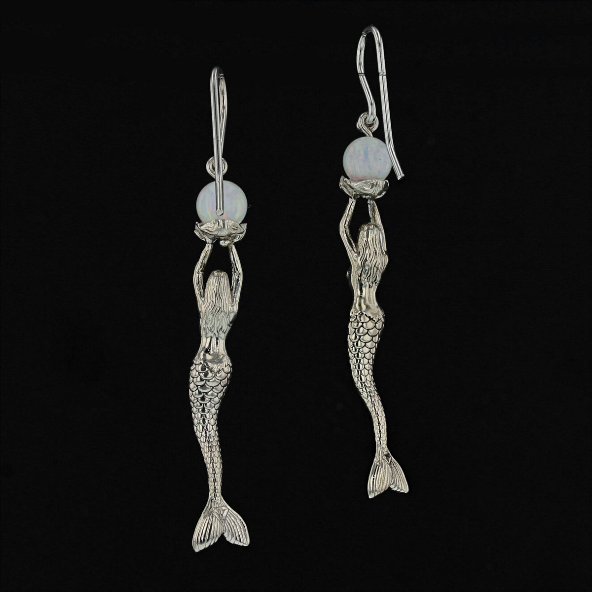 Mermaid Opal Earrings