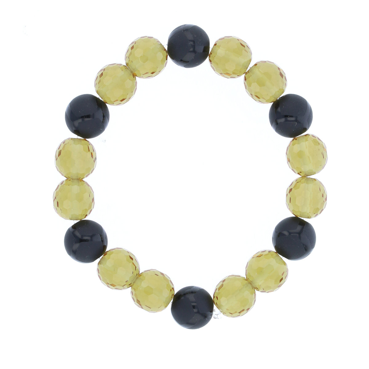VooDooStone and Onyx Beaded Bracelet