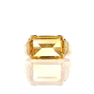 Citrine Ring - David's Antiques & Jewelry