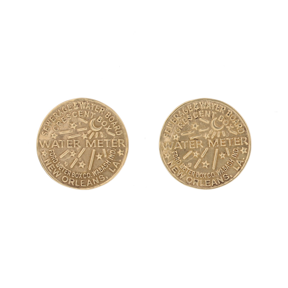 Watermeter Stud Earrings