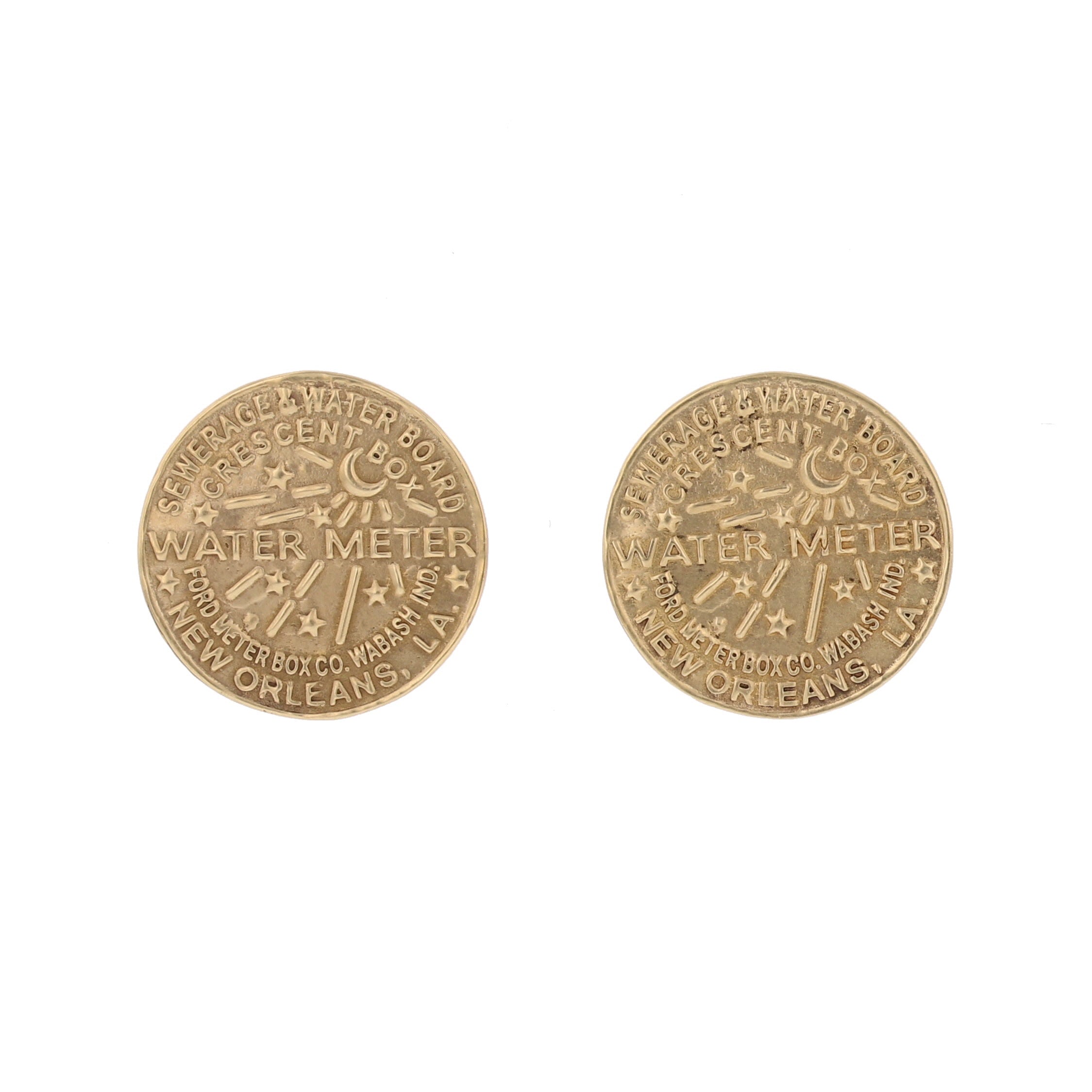 Watermeter Stud Earrings - David's Antiques & Jewelry