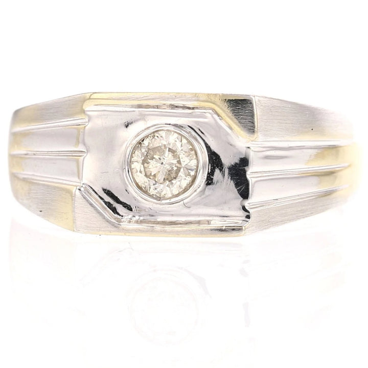 Men's Solitaire Diamond Ring