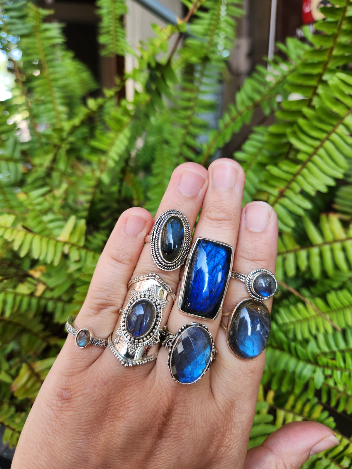 Labradorite Ring Selection