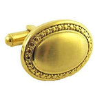 Gold Plated Cuff  Links - David's Antiques & Jewelry