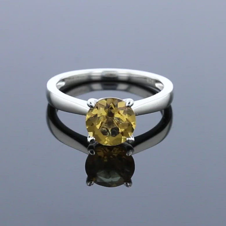 VooDooStone Sterling Silver Round  Ring