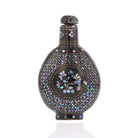 Chinese Lac Burgaute Snuff Bottle – Mother of Pearl Floral Designs - David's Antiques & Jewelry