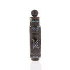 Chinese Lac Burgaute Snuff Bottle – Mother of Pearl Inlay with Horn Top - David's Antiques & Jewelry