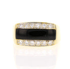 Onyx & Diamond Ring - David's Antiques & Jewelry