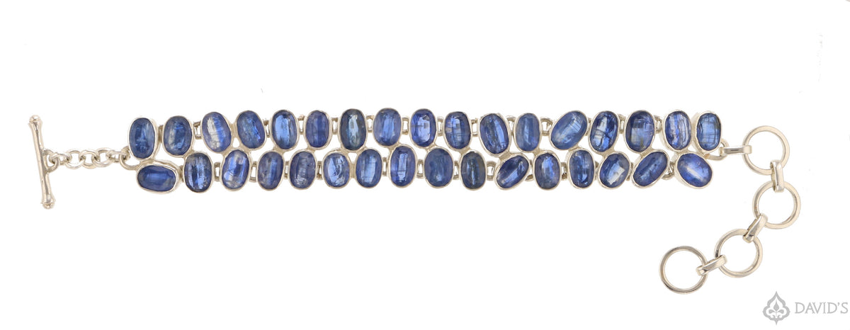 Kyanite Bracelet in Sterling Silver