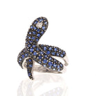 Blue Sapphire Snake Ring - David's Antiques & Jewelry