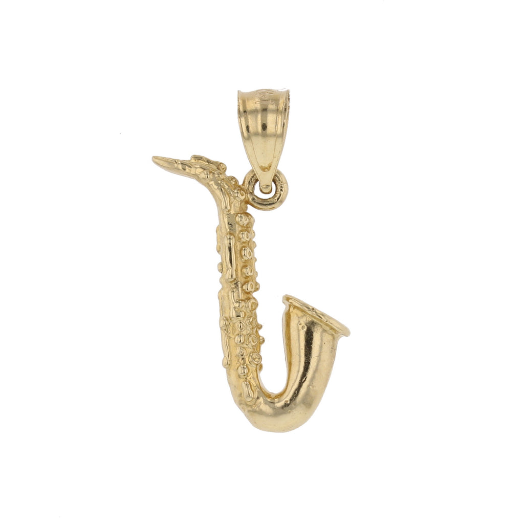 3D Saxophone Pendant - David's Antiques & Jewelry