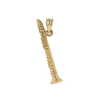Gold Clarinet Pendant - David's Antiques & Jewelry