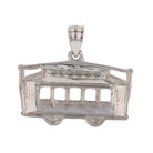 Gold Streetcar Pendant - David's Antiques & Jewelry