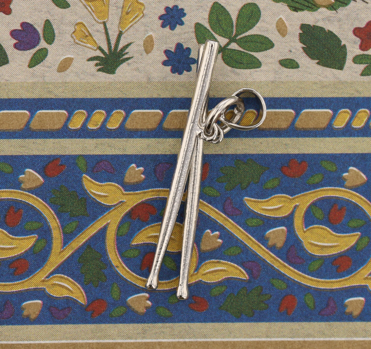 Moving Drum Sticks Pendant