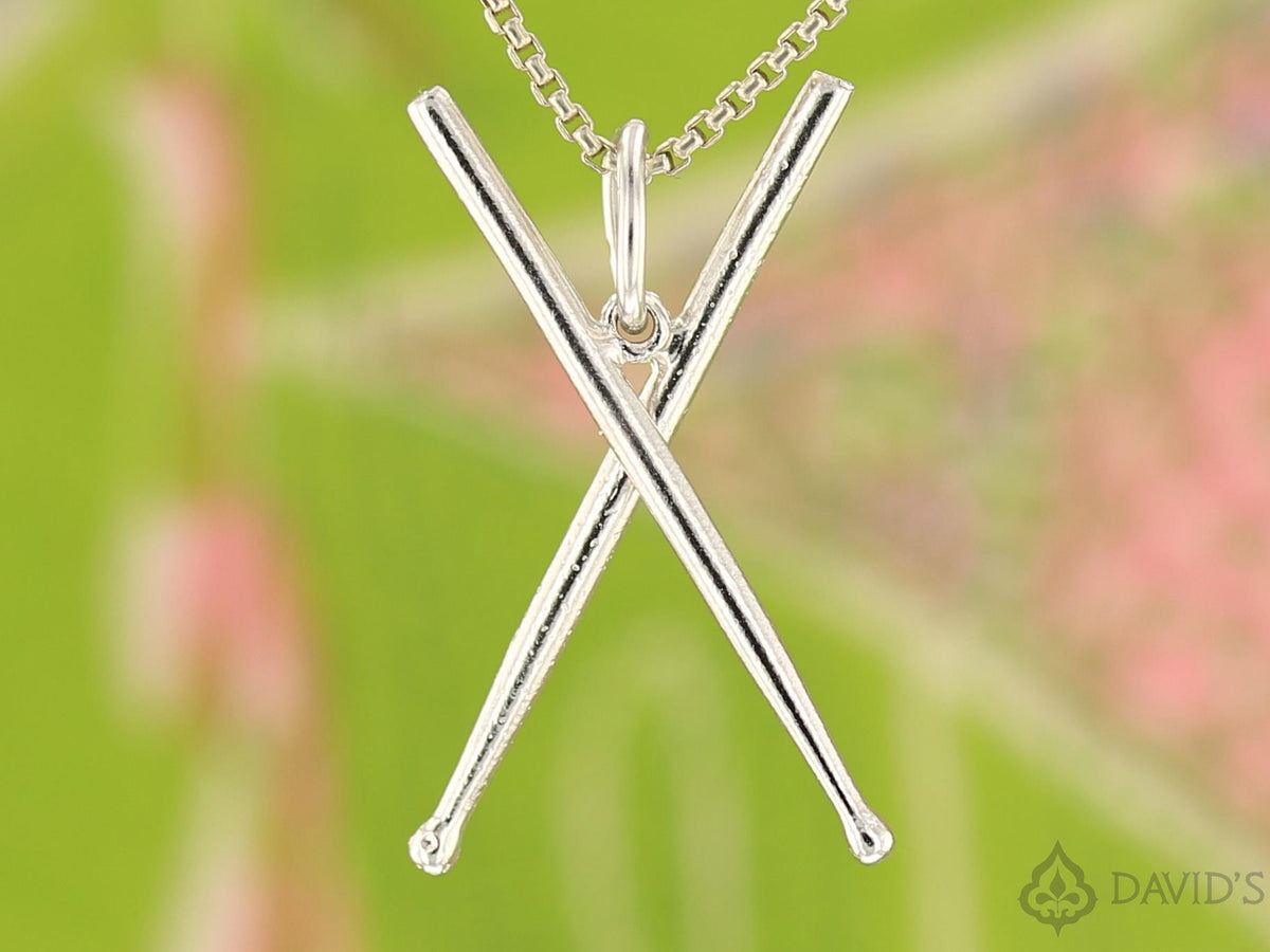 Moving Drum Sticks Pendant